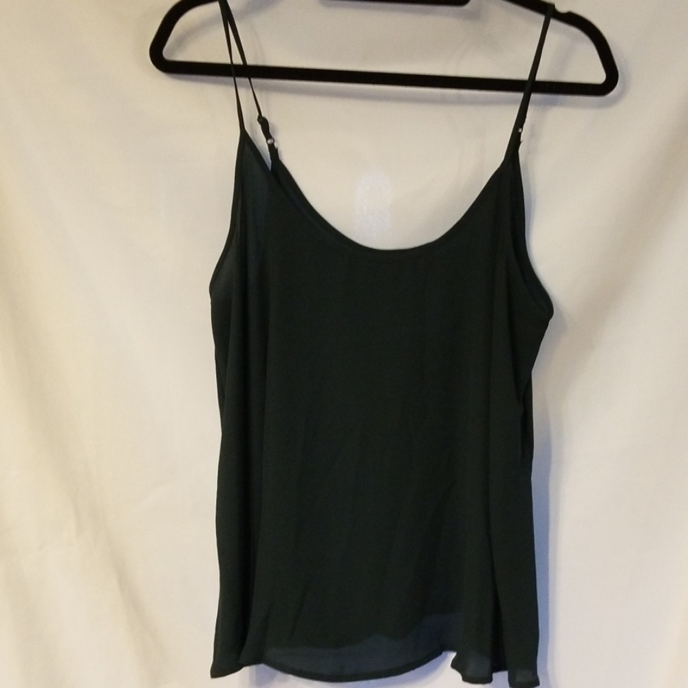 3/$20 Dark Green Camisole Top Loose
